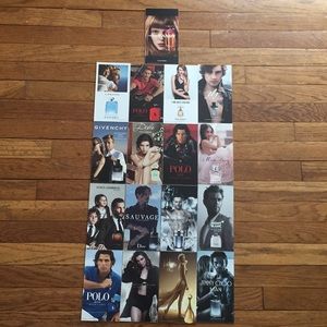 17 4”x7” fragrance display tiles